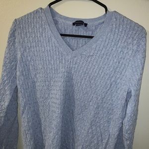Light Blue Tommy Sweater